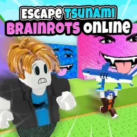 Play game Escape Tsunami Brainrots Online now!